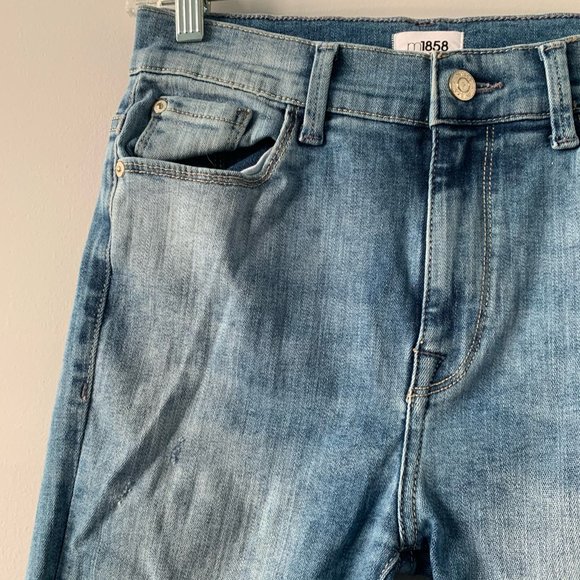 M1858 Alice Ripped High Rise Ankle Jeans - Picture 7 of 10